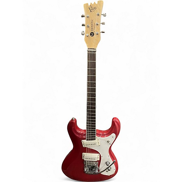 Used 2000 Mosrite Ventures Red Solid Body Electric Guitar