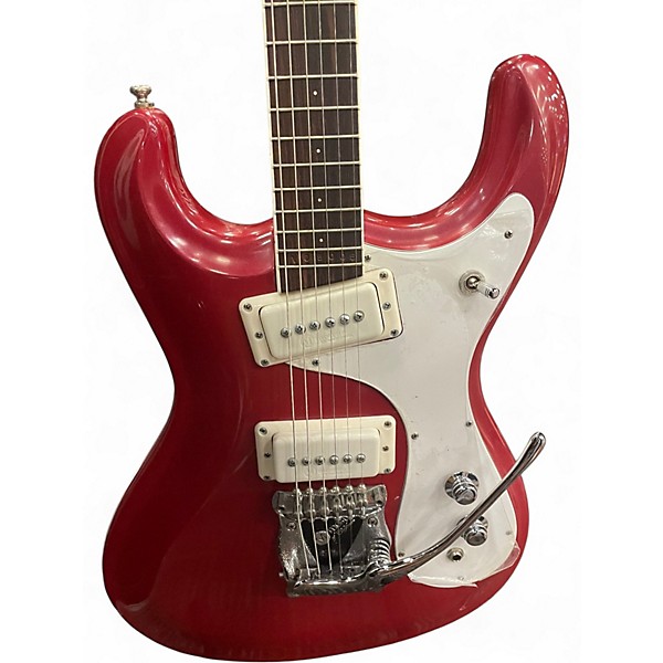 Used 2000 Mosrite Ventures Red Solid Body Electric Guitar