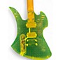 Used B.C. Rich mockingbird acrylic Green Solid Body Electric Guitar