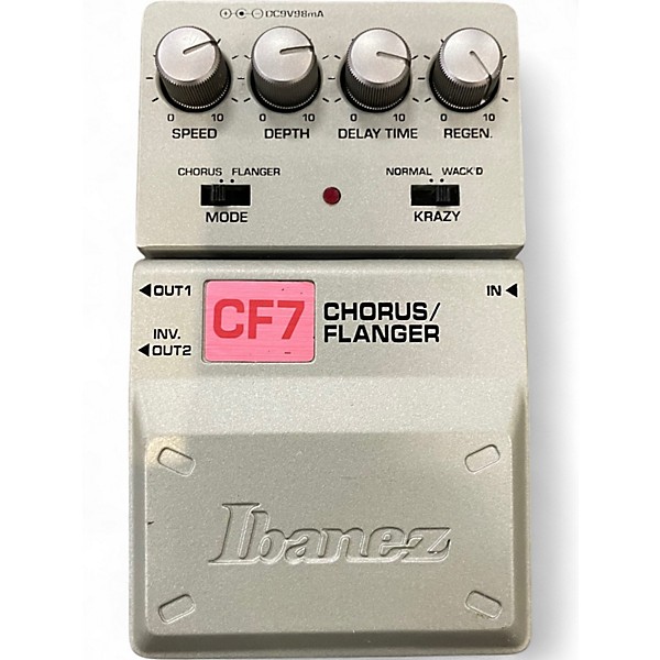 Used Ibanez CF7 Effect Pedal