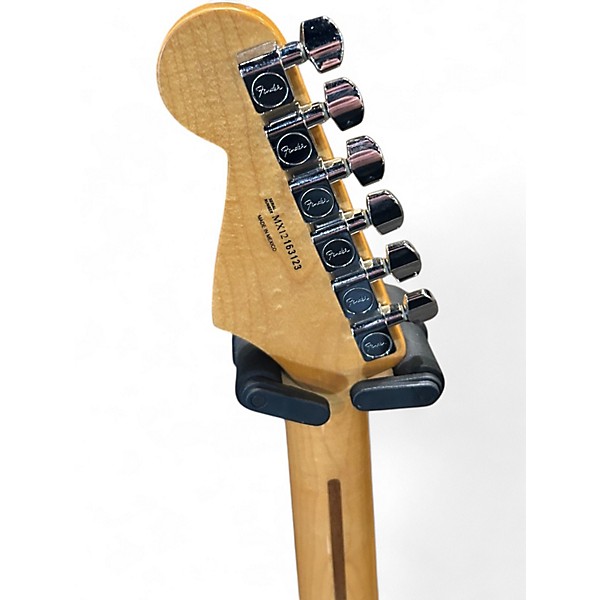 Used Fender Blacktop Stratocaster HSH Black Solid Body