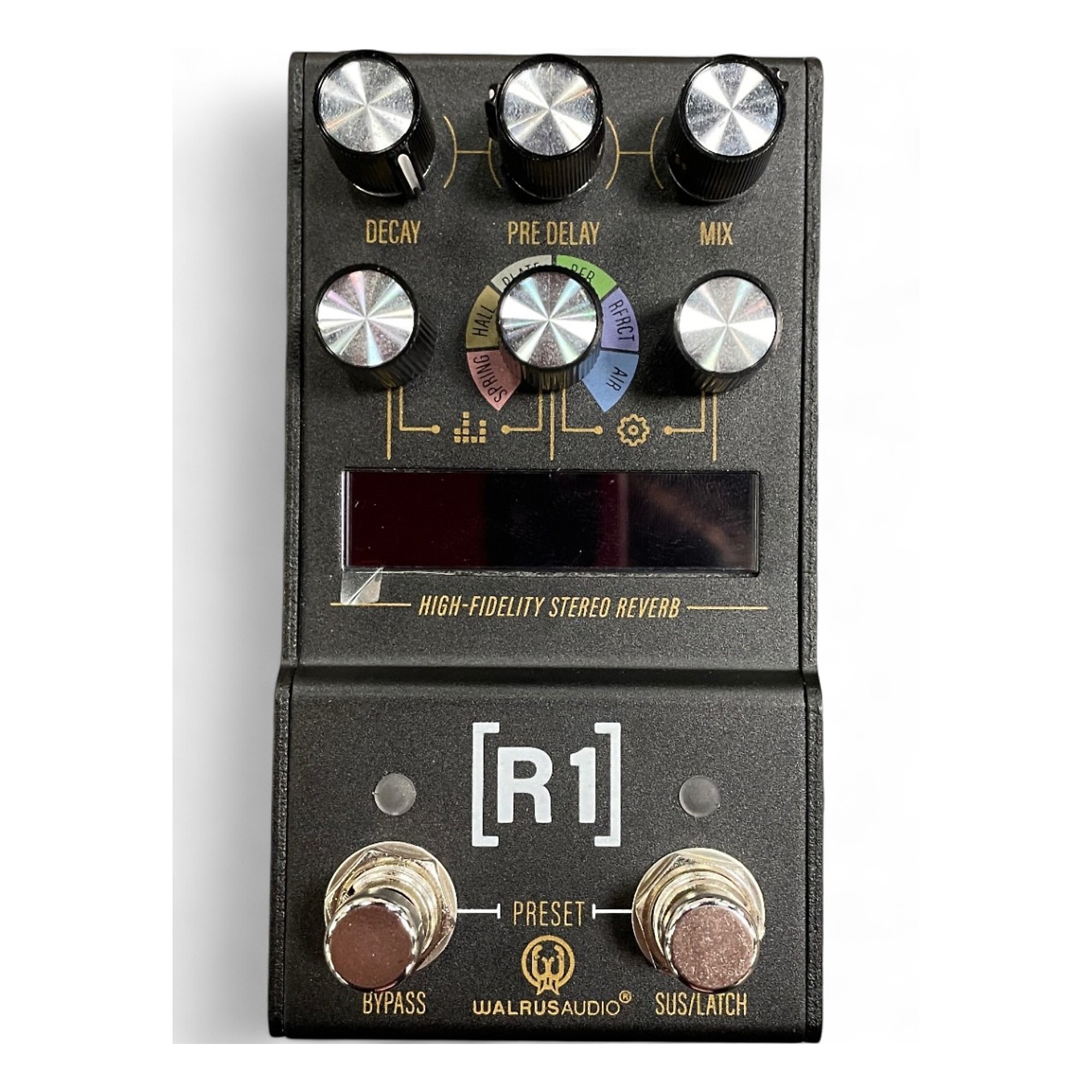 ギター Walrus Audio R1 mk2 High-Fidelity Reverb Emissary Parallel Boost | Guitar Pedals