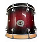Used PDP by DW 5 Piece X7 5 Piece Kit Red to Black Fade Drum Kit