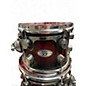 Used PDP by DW 5 Piece X7 5 Piece Kit Red to Black Fade Drum Kit