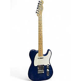Used 2007 Fender STANDARD TELECASTER UPGRADED Blue Solid Body Electric Guitar