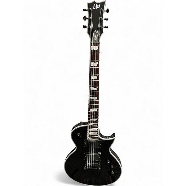 Used ESP LTD EC401 Black Solid Body Electric Guitar Black