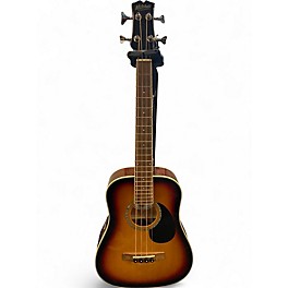 Used Mitchell EZB 2 Color Sunburst Acoustic Bass Guitar