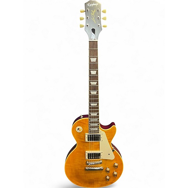 Used Epiphone Joe Bonamassa Les Paul lazarus burst Solid Body Electric Guitar
