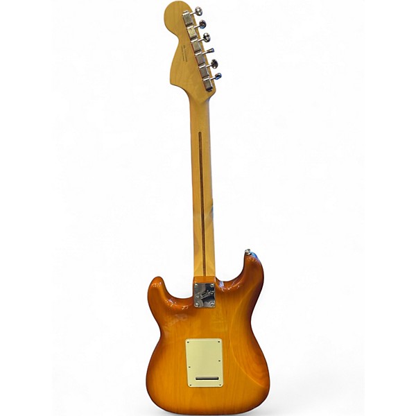 Used Fender American Performer Stratocaster SSS Honey Burst Solid Body Electric Guitar