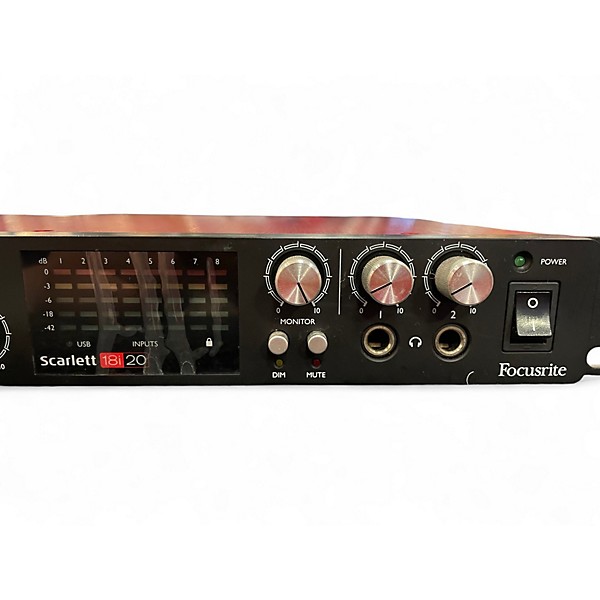 Used Focusrite Scarlett 18i20 Gen 3 Audio Interface