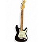 Used 2020s Fender Player Stratocaster HSS Black and White Solid Body Electric Guitar thumbnail