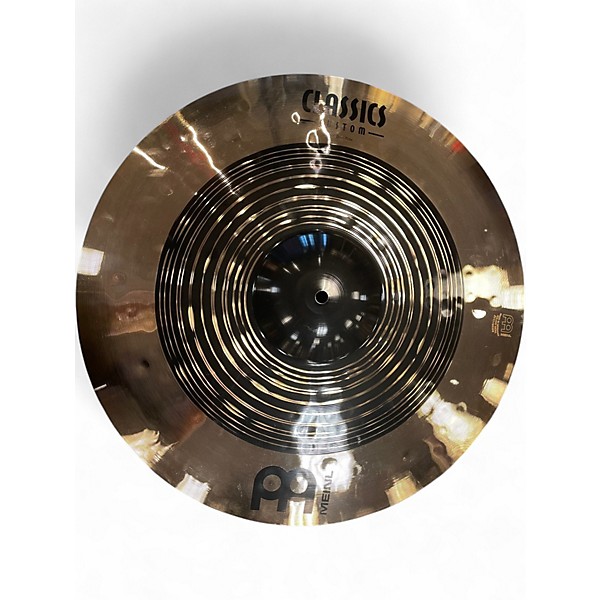 Used MEINL 20in CLASSIC  CUSTOM DUAL RIDE Cymbal