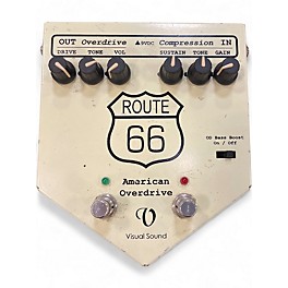 Used Visual Sound ROUTE 66 AMERICAN OVERDRIVE Effect Pedal