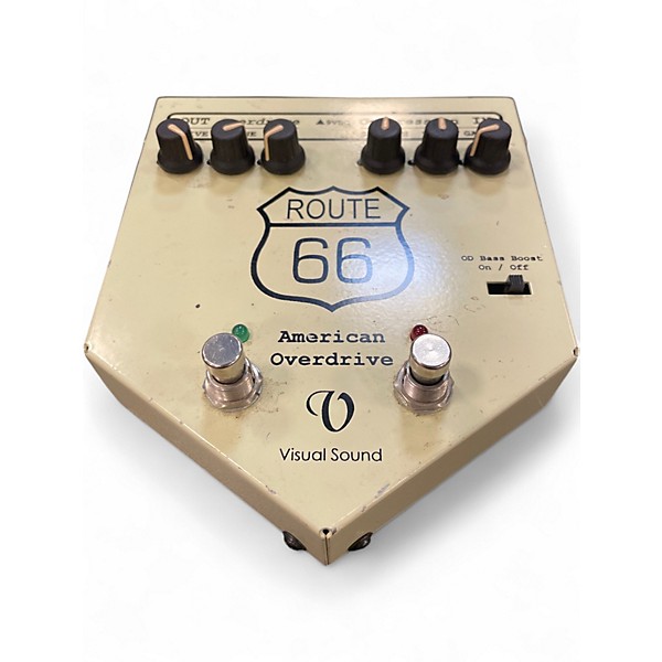 Used Visual Sound ROUTE 66 AMERICAN OVERDRIVE Effect Pedal