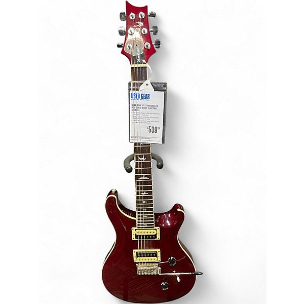 ギター PRS SE Standard24 red Used PRS SE Standard 24 Red Solid Body Electric Guitar Red