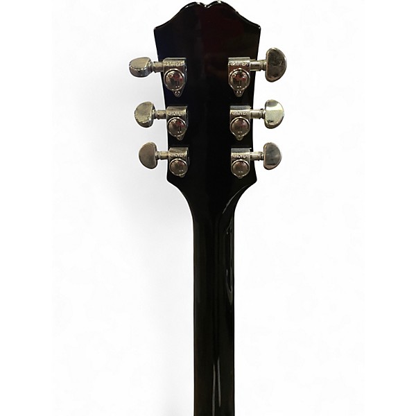 Used Epiphone Les Paul Standard 1960s Black and Gold Solid Body Electric Guitar