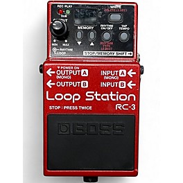 Used BOSS RC3 Loop Station Pedal