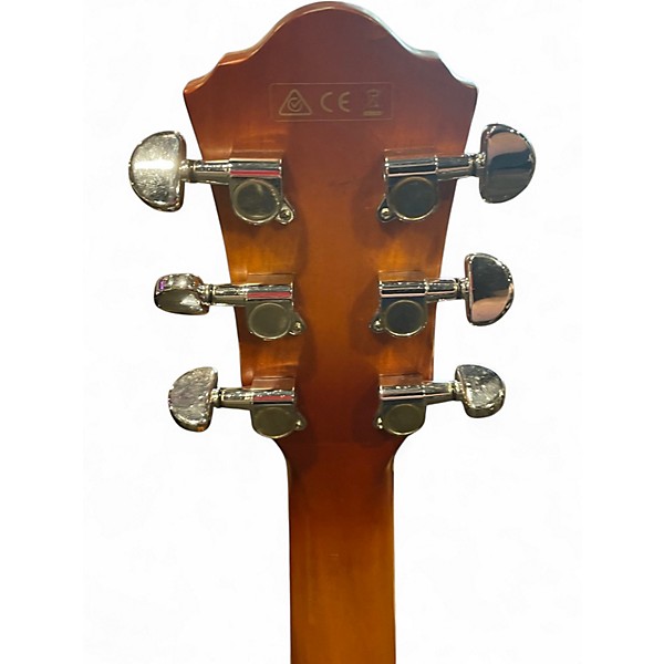 Used Ibanez AEG18-Left Handed Natural Acoustic Electric Guitar