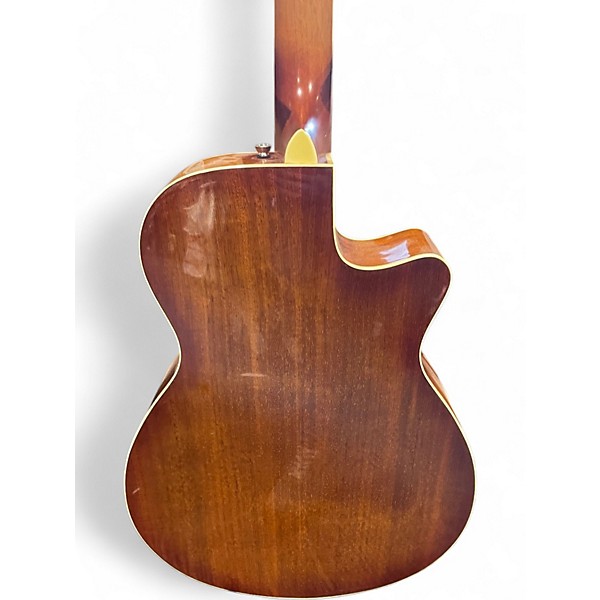 Used Ibanez AEG18-Left Handed Natural Acoustic Electric Guitar