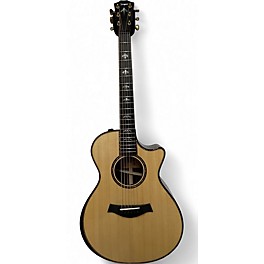 Used Taylor 912CE BUILDERS EDITION Natural Acoustic Electric Guitar