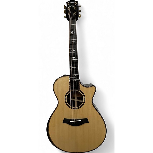 Used Taylor 912CE BUILDERS EDITION Natural Acoustic Electric Guitar