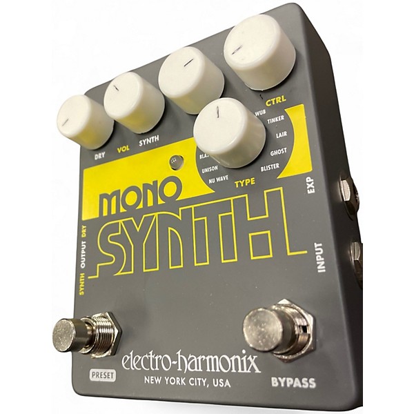 Used Electro-Harmonix Guitar Mono Synth Effect Pedal