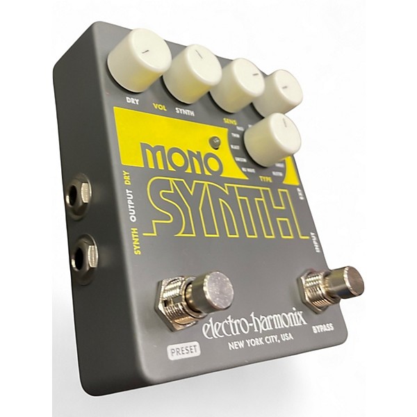Used Electro-Harmonix Guitar Mono Synth Effect Pedal