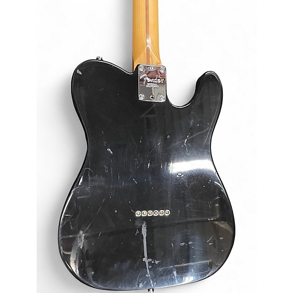 Used 2001 Fender American Standard Telecaster Left Handed Black Electric Guitar