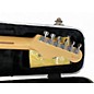 Used 2004 Fender American Standard Stratocaster Left Handed 3 Tone Sunburst Electric Guitar