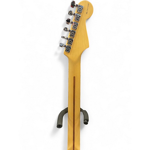 Used 2004 Fender American Standard Stratocaster Left Handed 3 Tone Sunburst Electric Guitar