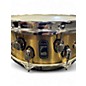 Used Mapex 14X5.5 Black Panther Metallion Snare Gold Drum