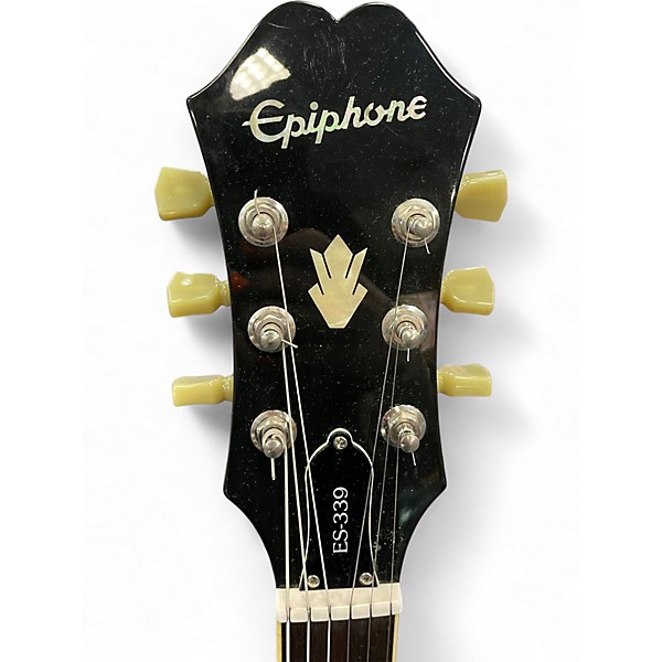 Used Epiphone ES339 Vintage Sunburst Hollow Body Electric Guitar