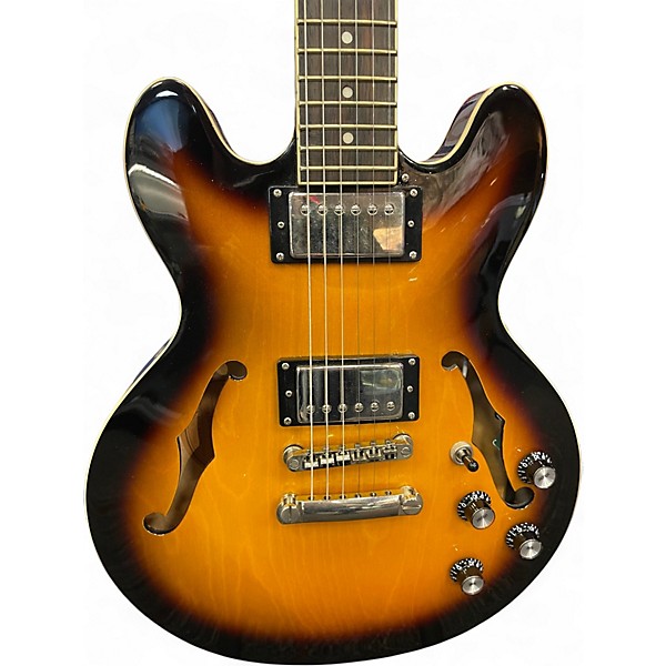 Used Epiphone ES339 Vintage Sunburst Hollow Body Electric Guitar
