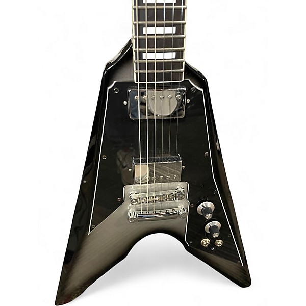 Used Dunable Guitars DE V SILVER BURST Solid Body Electric Guitar
