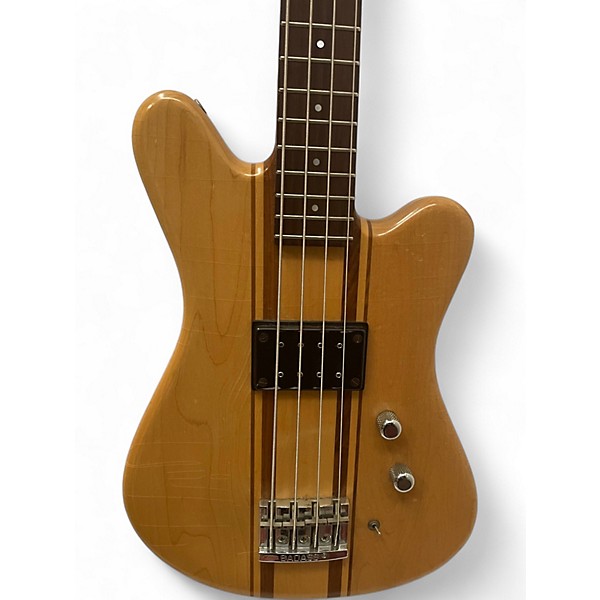 Vintage 1980s Martin EB-18 Natural Electric Bass Guitar