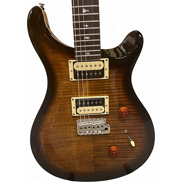 Used PRS SE Custom 24 Vintage Sunburst Solid Body Electric Guitar