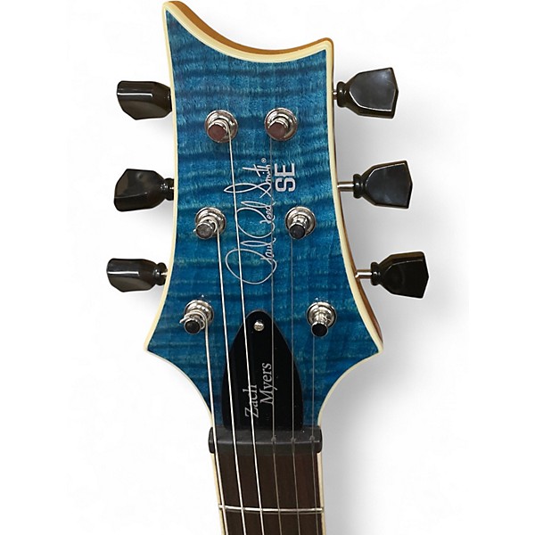 Used PRS Zach Myers Signature SE myers blue Solid Body Electric Guitar