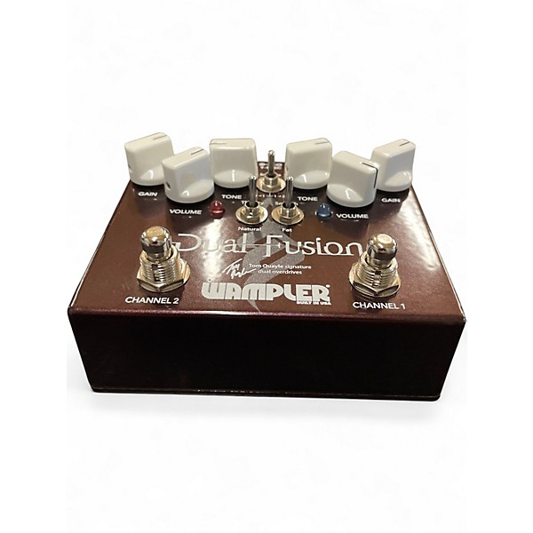 Used Wampler Dual Fusion Tom Quayle Signature Overdrive Effect Pedal