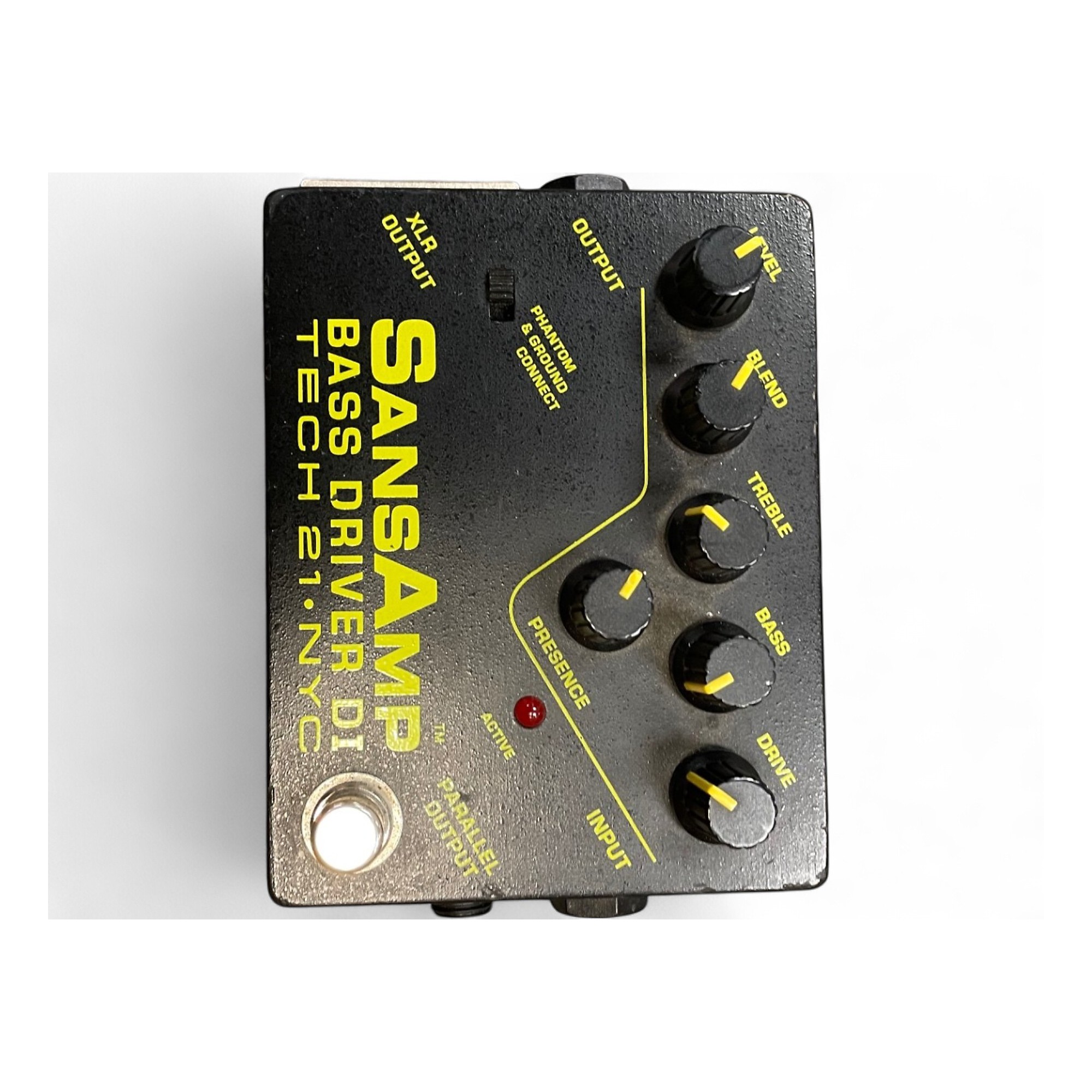 【廃盤品＊名機】 SansAmp BASS DRIVER DI Tech 21 SansAmp Bass Driver DI Pedal | Cream City Music
