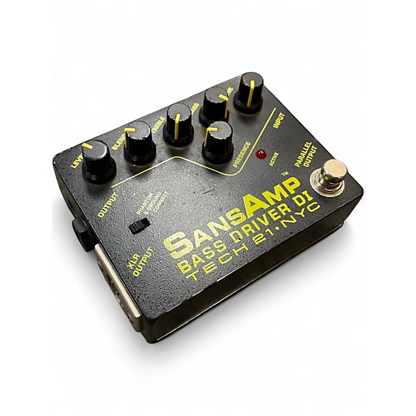 Used Tech 21 SansAmp Bass Driver DI Bass Effect Pedal