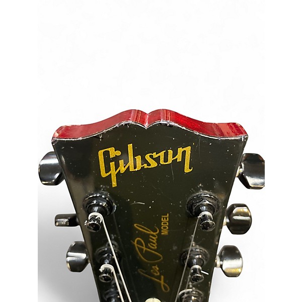 Used 1991 Gibson Les Paul Studio Lite Red Solid Body Electric Guitar