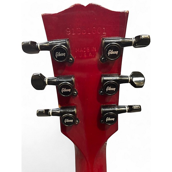 Used 1991 Gibson Les Paul Studio Lite Red Solid Body Electric Guitar