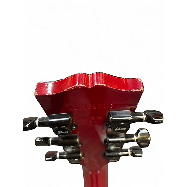 Used 1991 Gibson Les Paul Studio Lite Red Solid Body Electric Guitar
