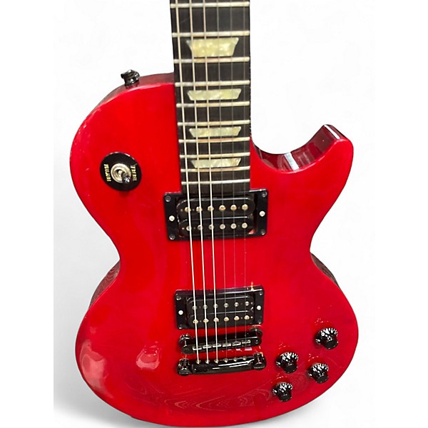 Used 1991 Gibson Les Paul Studio Lite Red Solid Body Electric Guitar