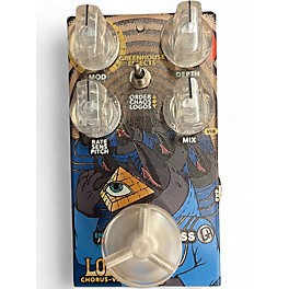 Used Gh Effects LOGOS CHORUS VIBRATO Effect Pedal