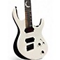 Used Kiesel CUSTOM ARIES Black and White Solid Body Electric Guitar