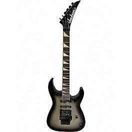 Used Jackson JS34Q Dinky Silverburst Solid Body Electric Guitar