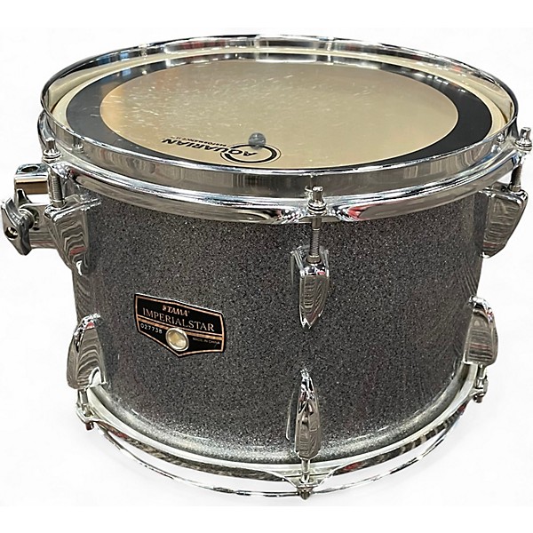 Used TAMA 4 Piece Imperialstar Silver Sparkle Drum Kit