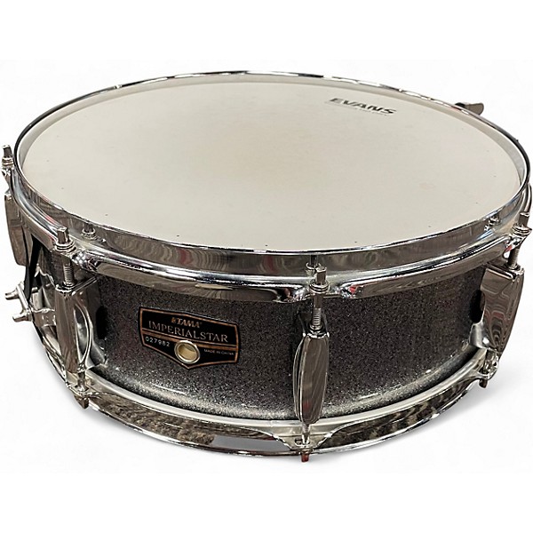 Used TAMA 4 Piece Imperialstar Silver Sparkle Drum Kit