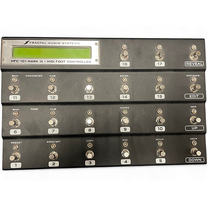 Used Fractal Audio MFC101 Mark III Pedal Board | Guitar Center